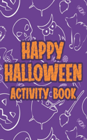 Happy Halloween Activity Book