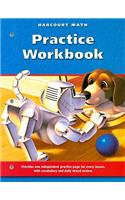Harcourt School Publishers Math: Practice Workbook Gr3