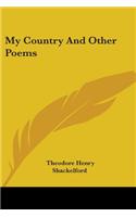 My Country And Other Poems
