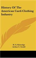 History of the American Card-Clothing Industry