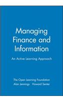 Managing Finance and Information