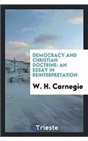 Democracy and Christian Doctrine