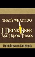 Homebrewers Notebook