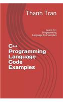 C++ Programming Language Code Examples
