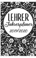 Lehrer Jahresplaner 2019 / 2020: Lehrerkalender 2019 2020 - Lehrerplaner A5, Lehrernotizen & Lehrernotizbuch für den Schulanfang