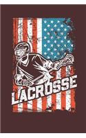 Lacrosse: Lined Journal Lined Notebook 6x9 110 Pages Ruled