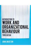 Introduction to Work and Organizational Behaviour