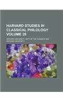 Harvard Studies in Classical Philology Volume 26