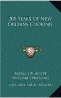 200 Years of New Orleans Cooking