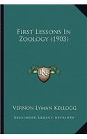 First Lessons In Zoology (1903): (English)