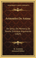 Aristoteles De Anima