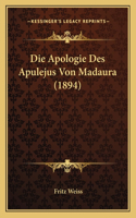 Apologie Des Apulejus Von Madaura (1894)