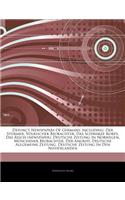 Articles on Defunct Newspapers of Germany, Including