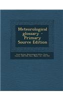 Meteorological Glossary