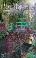 2018 Monets Garden Wall Calendar