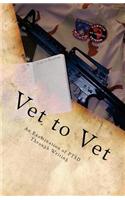 Vet to Vet: An Examination of Ptsd Through Writing