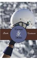 Blank Cookbook: Recipes & Notes; Football, Tailgate Party (11)