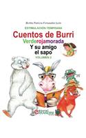 cuentos de Burri. Verderojamorada y su amigo el sapo: Tomo 2-Estimulación Temprana
