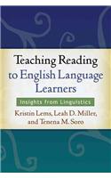 Teaching Reading to English Language Learners