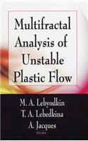 Multifractal Analysis of Unstable Plastic Flow