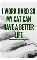 I work hard so my Cat can have a better life