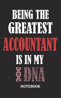 Being the Greatest Employee is in my DNA Notebook: 6x9 inches - 110 graph paper, quad ruled, squared, grid paper pages - Greatest Passionate Office Job Journal Utility - Gift, Present Idea