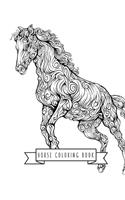 Horse Coloring Book