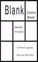 Comic Book Blank Draw your Own Story