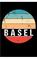 Basel: 100 Pages 6 'x 9' Travel Journal or Notebook