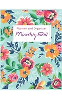 2020 Monthly Bill Planner and Organizer (Volume 10): Finance Monthly & Weekly Budget Planner Expense Tracker Bill Organizer Journal Notebook - Floral Cover(10 Bill Planner)