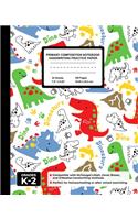 Primary Composition Notebook Handwriting Practice Paper