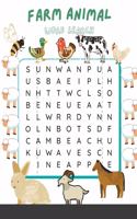 Farm Animal Word Search