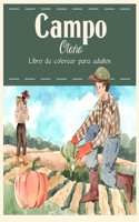 Campo Otoño Libro de Colorear: Hermosos animales de granja y relajantes paisajes rurales, un libro de colorear para adultos con hermosas escenas otoñales.