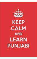 Keep Calm and Learn Punjabi: Punjabi Designer Notebook