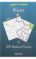 Mazes Puzzles - 200 Medium 15x15 vol. 2