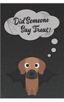 Puggle Lined Notebook: A Halloween Themed Notebook for Puggle Lovers(60 Dog Halloween Notebooks and Journals)