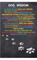 Dog Wisdom: Dog Quote Inspirational Planner