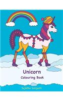 Unicorn Colouring Book