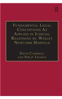 Fundamental Legal Conceptions As Applied in Judicial Reasoning by Wesley Newcomb Hohfeld