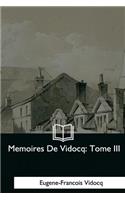 Memoires De Vidocq