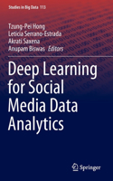 Deep Learning for Social Media Data Analytics