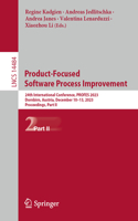 Product-Focused Software Process Improvement