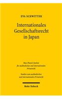 Internationales Gesellschaftsrecht in Japan