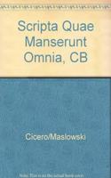 Scripta Quae Manserunt Omnia, CB