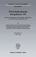 Wirtschaftsethische Perspektiven VII
