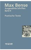 Max Bense: Poetische Texte