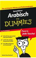 Sprachfuhrer Arabisch fur Dummies Das Pocketbuch