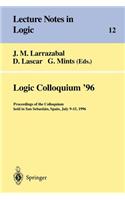 Logic Colloquium '96