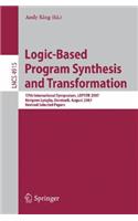 Logic-Based Program Synthesis and Transformation