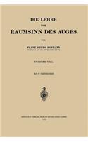 Die Lehre Vom Raumsinn Des Auges